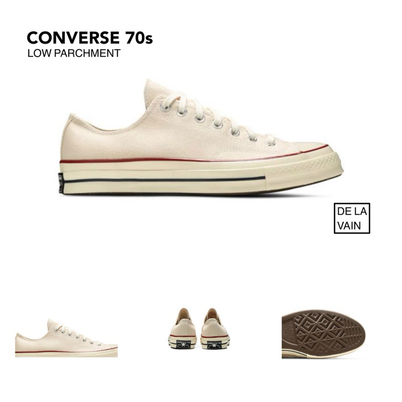 匡威 De LA VAIN Converse 70 年代低羊皮紙