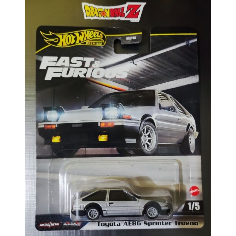 HOT WHEELS 風火輪高級豐田 AE86 Sprinter Trueno