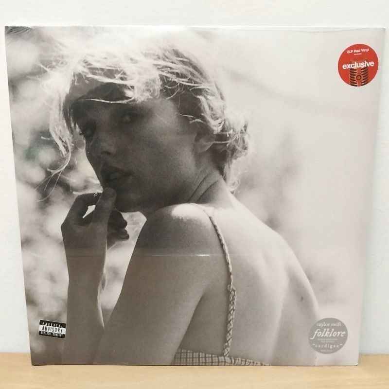 Taylor Swift民俗紅黑膠Target獨家官方商品專輯進口CD LP