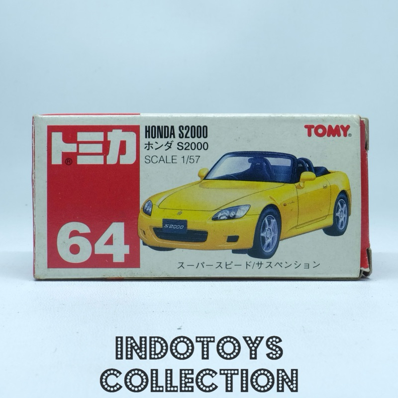 HONDA Merah Tomica Tomy 紅色本田 S2000