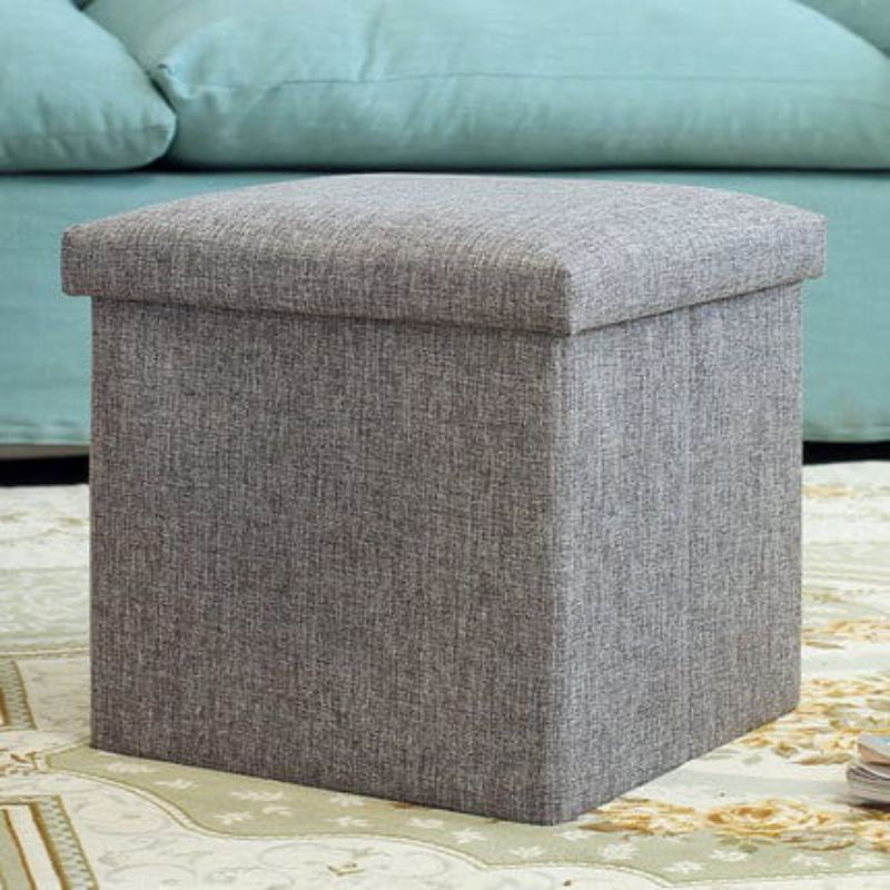 Taffhome 沙發用品收納盒可折疊收納盒 30x30x30cm L170 灰色