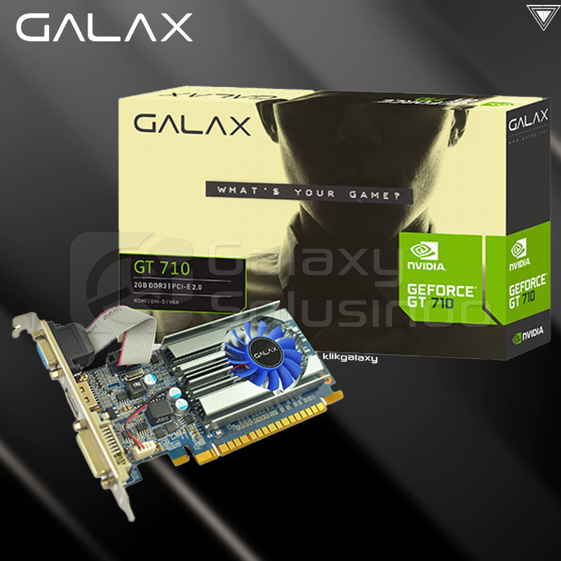 銀河 GeForce GT 710 2GB GDDR3 VGA GT710 DDR3