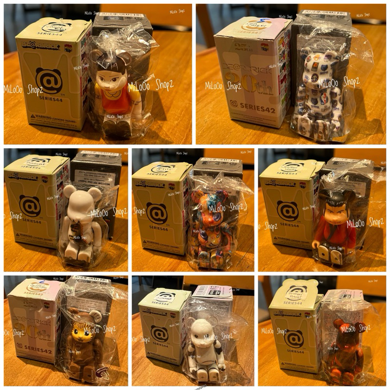 Bearbrick BE@RBRICK 100 系列 42 44 盲盒熊磚