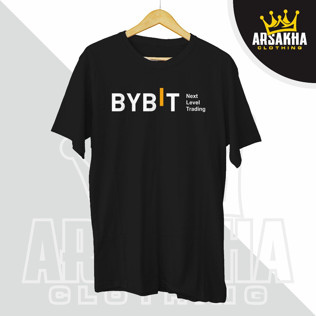 KATUN Bybit Logo 加密交換 T 恤精梳棉 30 年代 Distro 襯衫 by Arsakha Clot