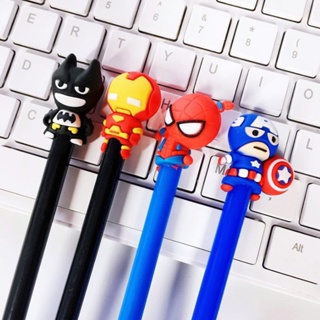 超級英雄人物中性筆人物筆中性筆可愛超級英雄人物文具進口