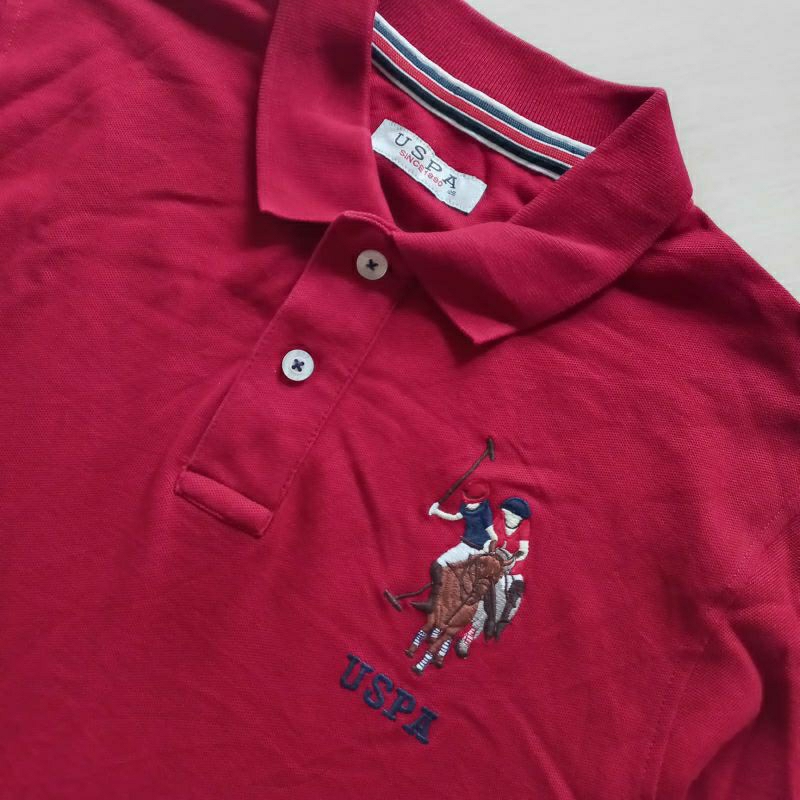 橄欖球襯衫 USPA 大標誌 Polo 衫長袖品牌