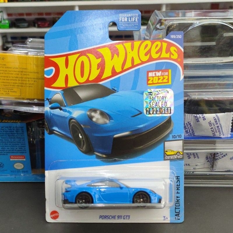 PORSCHE Hotwheels 保時捷 911 GT3 藍色 FS 未完好無損光滑