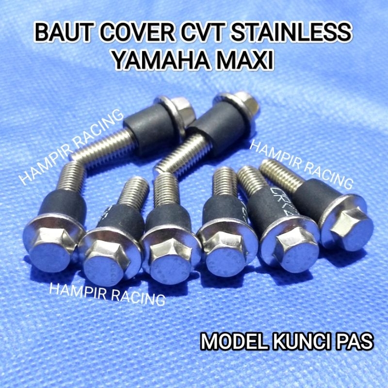 山葉 Cvt COVER Bolt YAMAHA NMAX AEROX LEXI 型號扳手不銹鋼 304 CVT COV