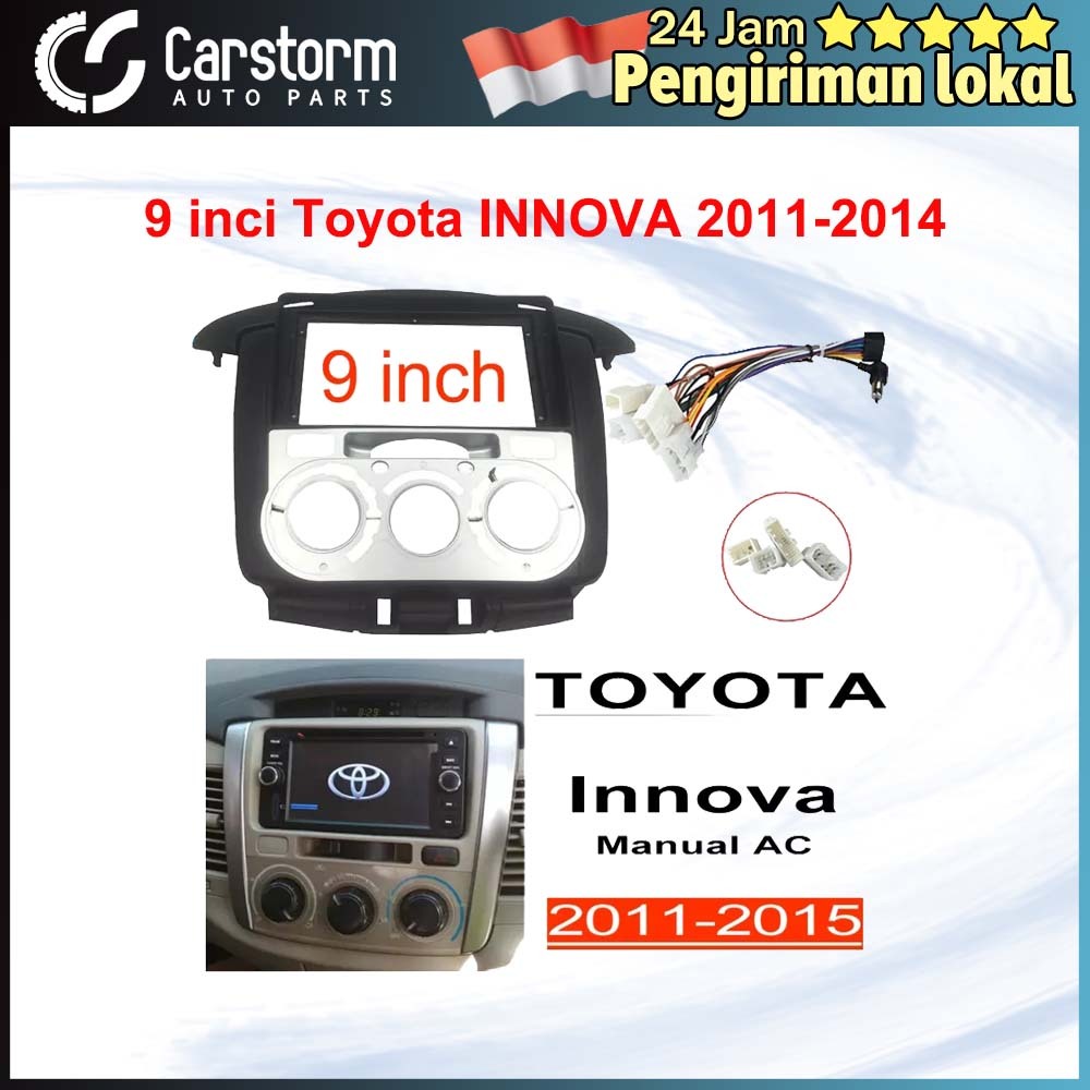 豐田 Carstorm Toyota INNOVA 9英寸線框2011 2012 2013 2014 2015