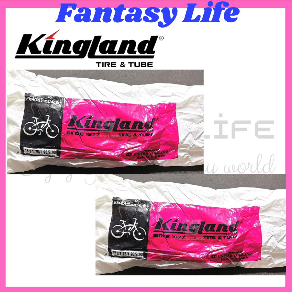 Fantasy 內胎 16x1.75/1.90/2.00 KINGLAND 折疊兒童自行車