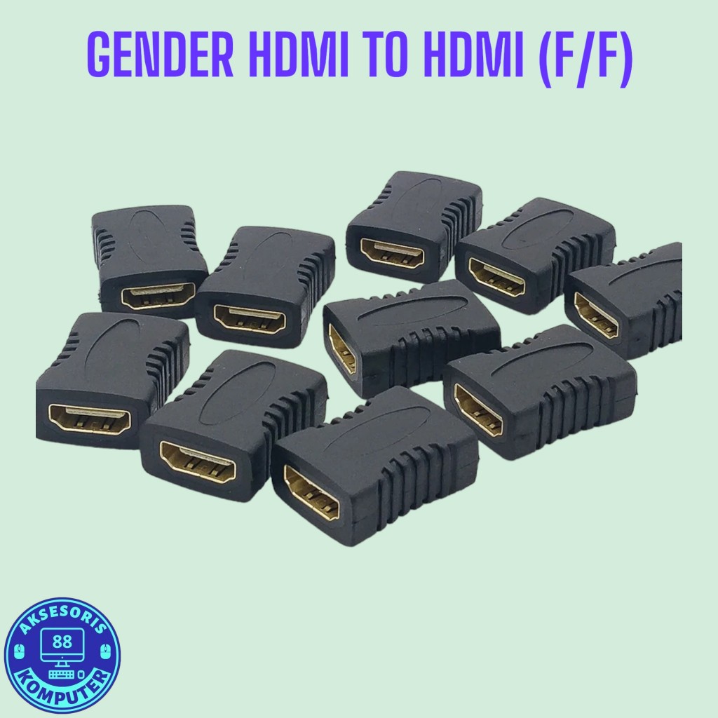 性別 HDMI F/F 型號 I HDMI 母頭轉 HDMI 母頭連接器連接型號 HDMI F/F