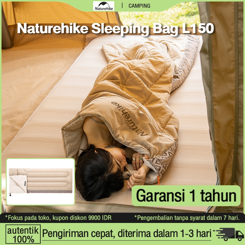 Naturehike Polar 睡袋加厚材料保暖器舒適*佳品質防水便攜露營超輕睡袋