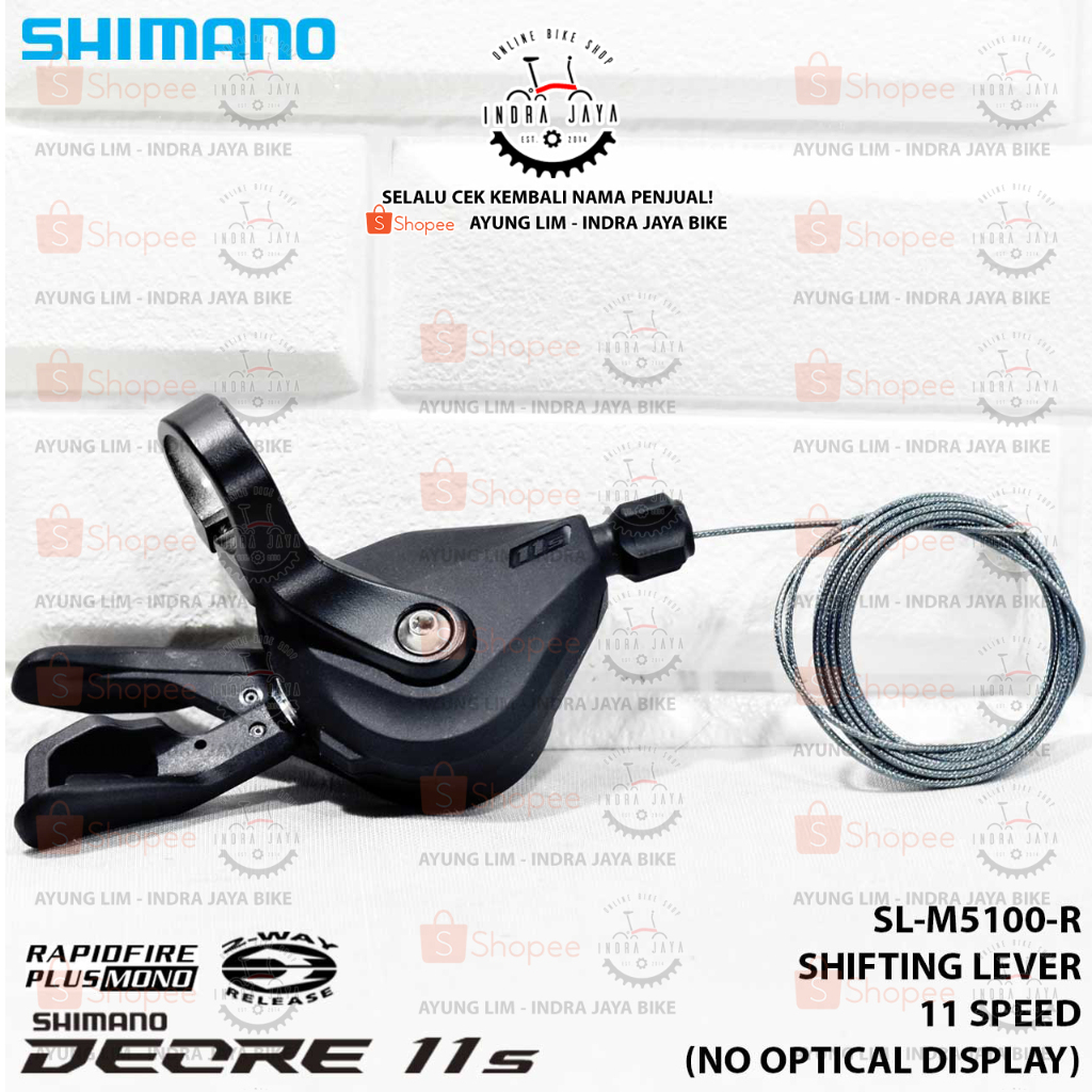 Shimano DEORE 變速桿 SL-M5100 右 11 速右