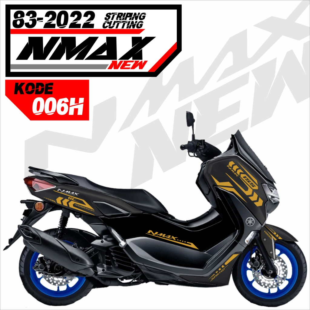 山葉 條紋貼紙切割 Yamaha Nmax 全新 All Nmax 155 全新 ABS NON ABS Variati