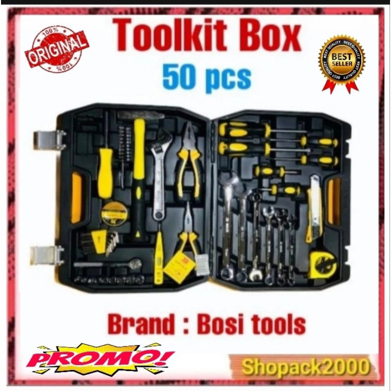 Bosi Tool Kit 電信工具 50 件套工具 DL 1050