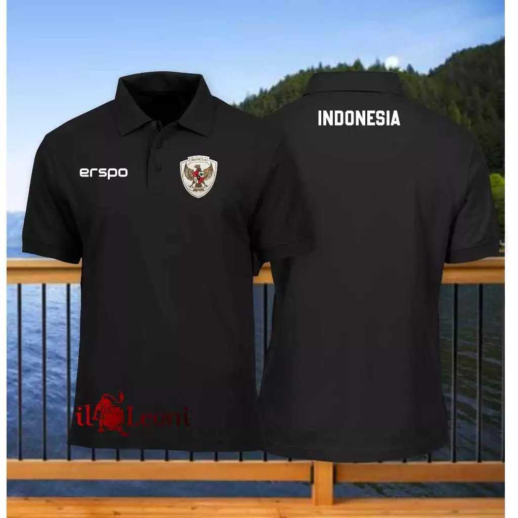 最新的印尼國家隊領襯衫 POLO 襯衫