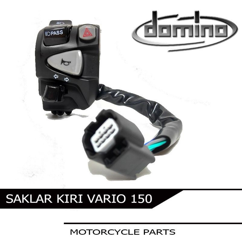 Vario 左支架開關 Domino Pnp 左開關適用於 Vario 110 125 150 通用