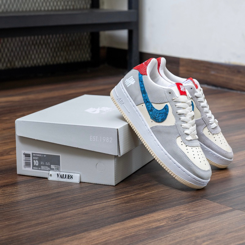 Air Force 1 Low Undefeated 灰色運動鞋