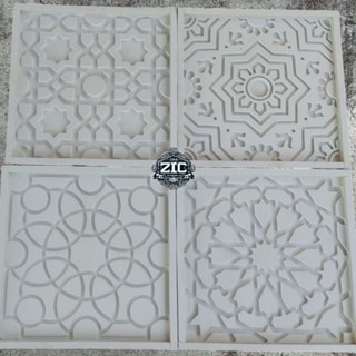 3D MASIF 模具 50x50 3D 圖案裝飾模具面板 GRC 模具 50x50