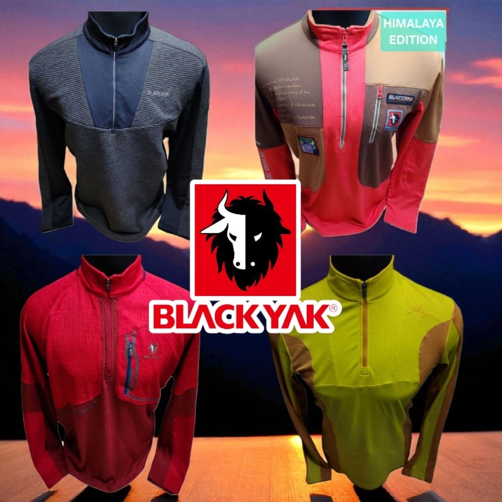 Black Yak Half Zip Base Layer BLACK YAK｜優惠推薦- 蝦皮購物- 2025年9