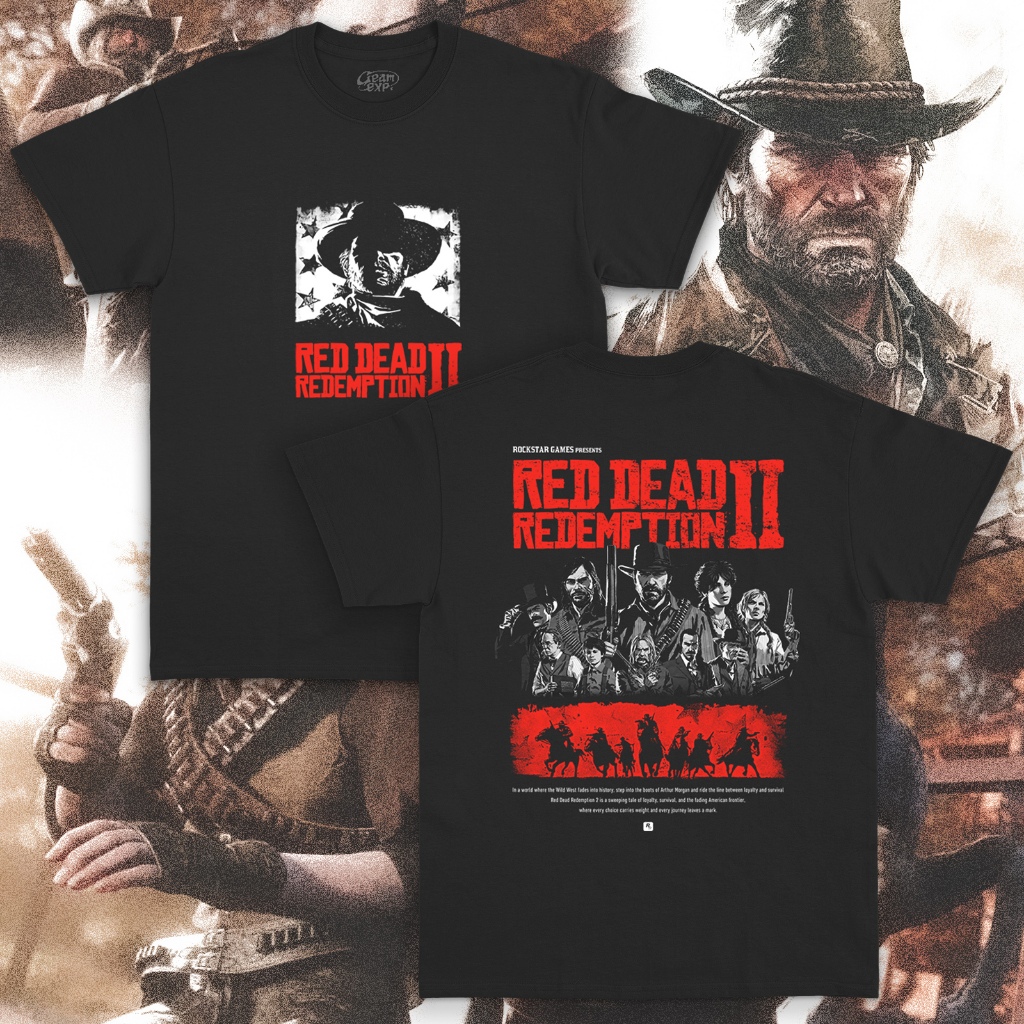 Red Dead Redemption 2 T 恤 GAME Red Dead Redemption 2 Rocksta