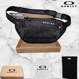 OAKLEY 腰包 OAKLEY 包 OAKLEY 單肩包 OAKLEY 高級腰包,帶鐵質徽標