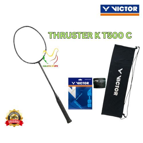 維克多羽毛球拍維克多推進器 K T500 C 原裝