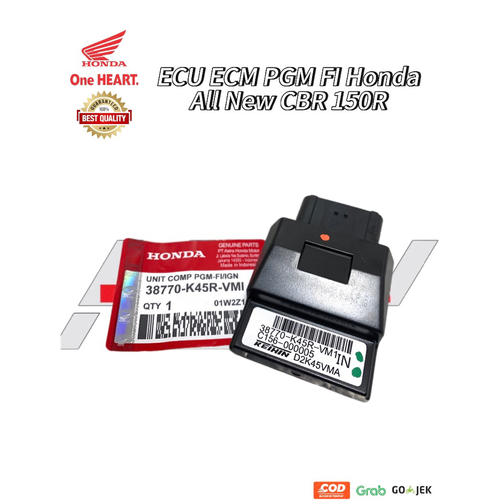 HONDA ECU ECM PGM FI 本田全新 CBR150R CBR 150R 38770-K45R-VMI