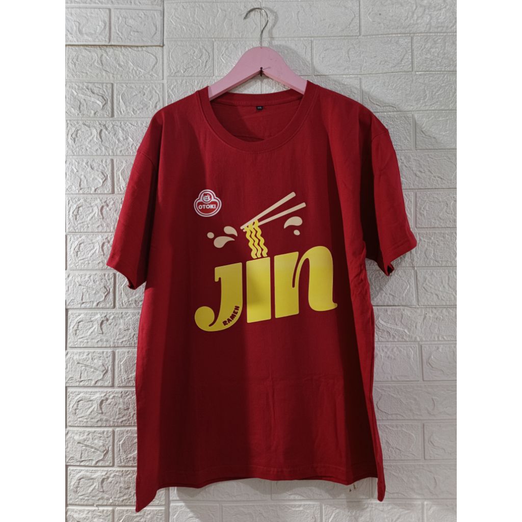 Jin Ramen Run Seok Jin 獨家美國歐洲巡迴演唱會 T 恤