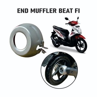 末端消音器排氣節拍 Fi Beat Beat Deluxe Street Vario 110 Fi Combi Brea