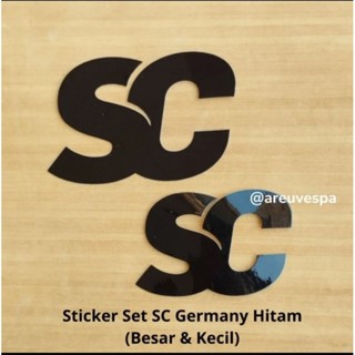 Hitam MERAH PUTIH Sc 德國黑紅白貼紙套裝