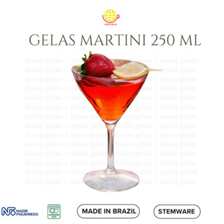 Nadir Martini Glass 250 毫升/雞尾酒杯/派對玻璃/酒吧玻璃/Martini 玻璃杯/Resto
