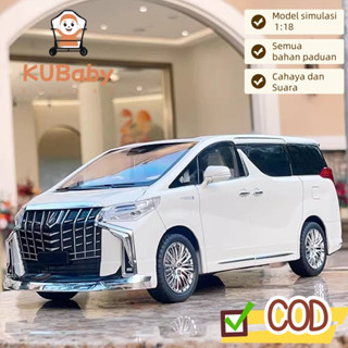 豐田 REPLIKA KUBOY 1:18 Toyota Alphard 車模仿品收藏車模展示全合金玩具