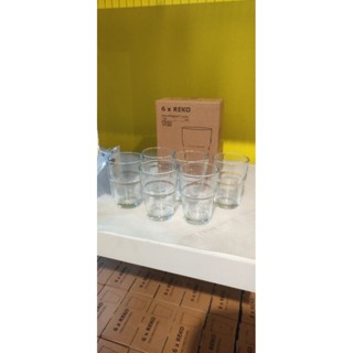 宜家家居 Reko 宜家透明玻璃杯 6 件套 17cl