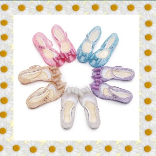 Jelly kids 冷凍絲帶/進口女童果凍涼鞋/優質兒童涼鞋果凍膠製成