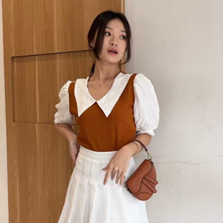 女式上衣 Rozie 上衣 Combi 時尚上衣最新款 Yoona 上衣 Combi 女裝