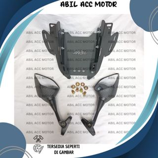 山葉 Serpo NMAX TURBO NEO PACKAGE 滑動支架擋風玻璃支架支架鏡架 R25 短藍色玻璃遮陽板摩