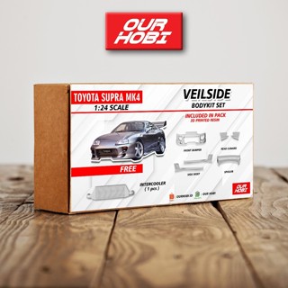 豐田 車身套件 Transkit 模型套件 Toyota Supra A80 MK4 面紗戰鬥 1/24