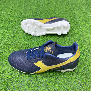 DRA Shoes 足球鞋真皮鞋大底 KDH 海軍藍條金色尺碼 39-43