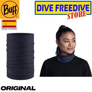 Buff Original EcoStretch 多功能 UV UPF 50 輕量項鍊純色夜藍色頭巾頭帶潛水潛水