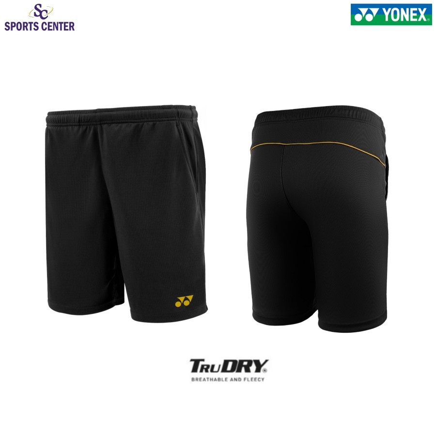 全新 Yonex 短褲 Easy 3 TruDRY 2643 墨黑色 Dafffodil 短褲