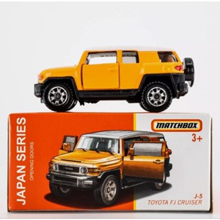 火柴盒日本系列開門 J 5 豐田 FJ CRUISER MBX 微型壓鑄汽車 SUV 城市汽車禮品玩具系列兒童解剖器收藏