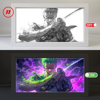 迷你燈畫動漫一件式 LED 燈架 3D 燈箱展示架美學房間餐桌裝飾收藏愛好禮物