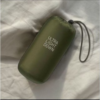 Stuff Sack 優衣庫小袋超輕羽絨 ARMY 夾克