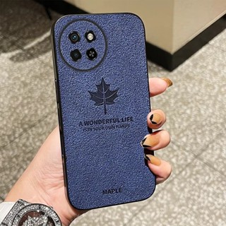 Case Itel S23 Itel S23 Plus 保護套皮革奢華皮質防滑楓木圖案