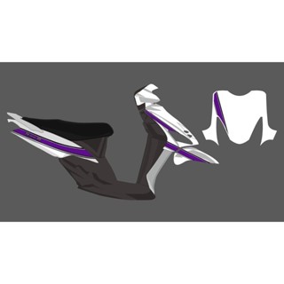 山葉 雅馬哈 MIO 運動型定製透明條紋最新週年紀念設計
