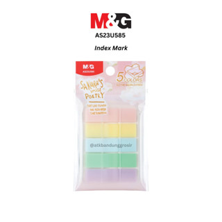 索引標記 M&G Stick Me Sakura Time AS23U585 便箋 5 色索引標記突出櫻花