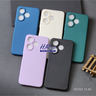 Redmi 13X Redmi 13 4g 方邊軟殼馬卡龍方邊 Redmi 13X Redmi 13 4g