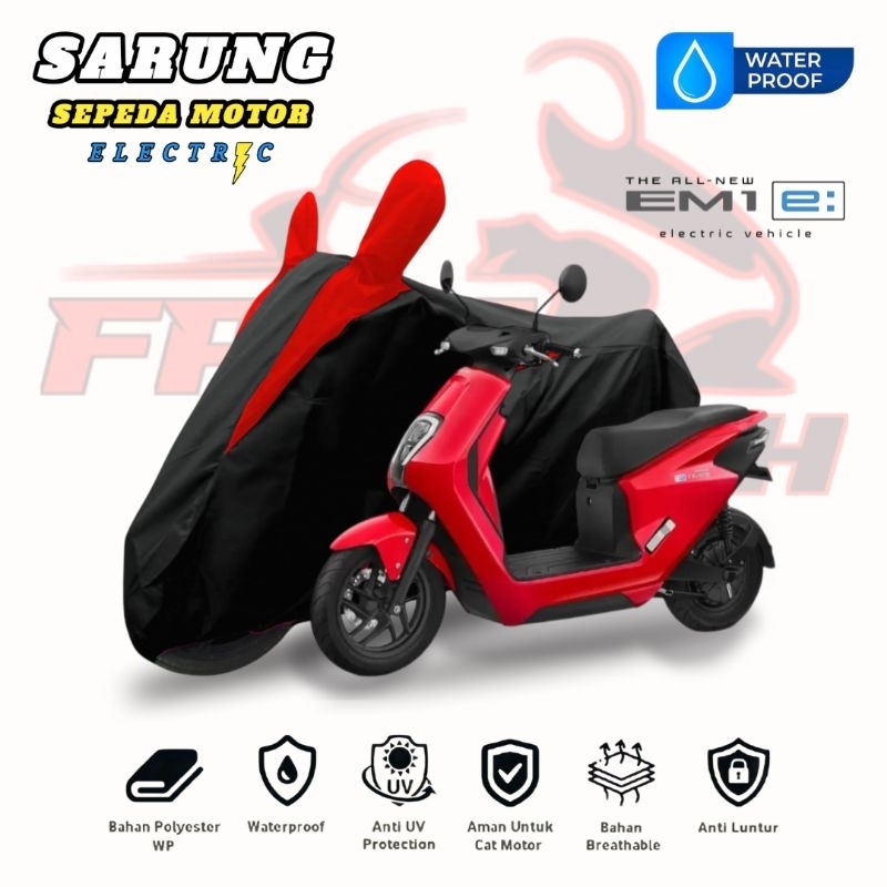 HONDA 適用於本田 EM1 e EM1 e Plus Icon e CUV e MS01 的防水電動摩托車罩