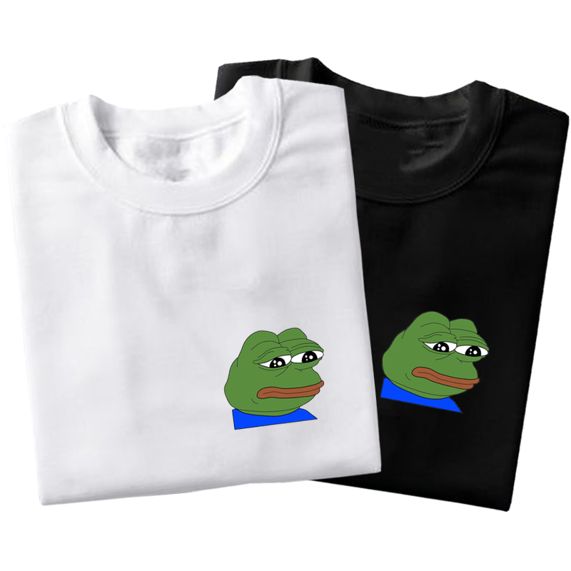 常規版型-pepe Meme Frog 大廓形 T 恤